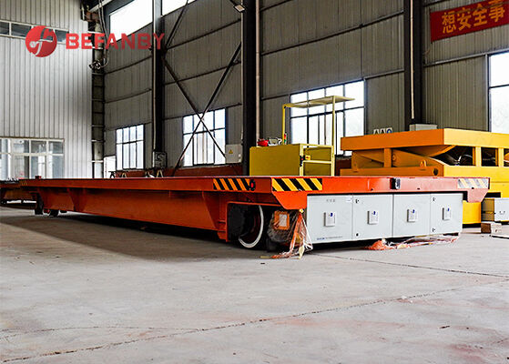 Customized Support Frame Low Voltage Rail Transfer Cart