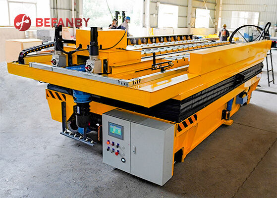 Capacity 10T Rail RGV Transfer Cart With Lift Device