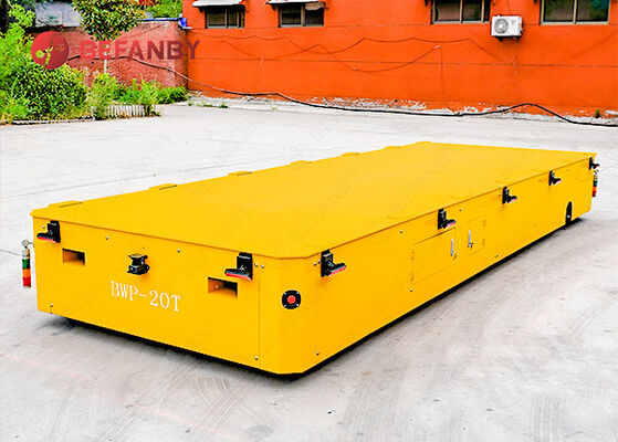 20 Ton  Capacity Steerable Transfer Carts For Forging Factory
