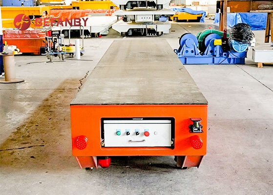10 Ton Rail Industry Transfer Cart For Long Running Distance