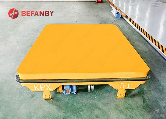5 ton electrical transfer cart with Collision buffer device
