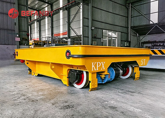 5 ton electrical transfer cart with Collision buffer device