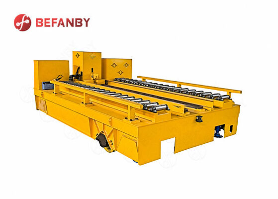 Transfer Cart Roller Conveyor System For Tabletop Design