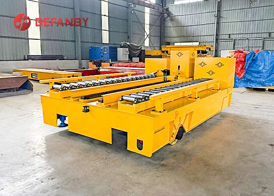Transfer Cart Roller Conveyor System For Tabletop Design