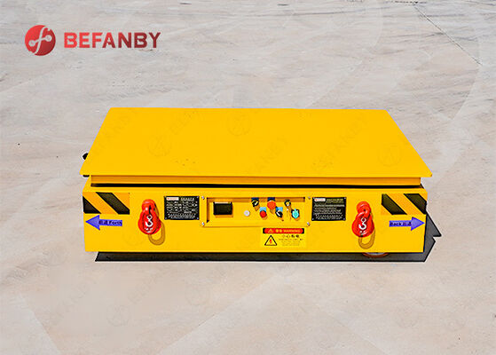 Steerable 2 Ton Capacity Trackless Transfer Cart With Remote Control