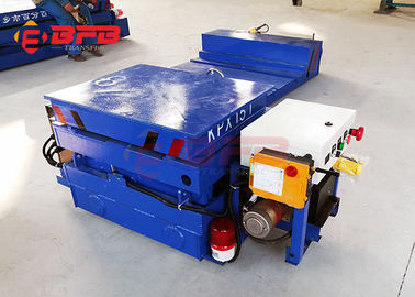 20t Battery Transfer Cart 0 - 20m/Min Motorized Rail Cart Lift Table