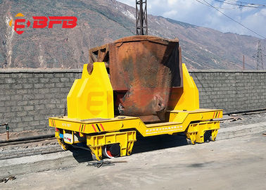 Rails Mounted Ladle Handing Slag Pot Transfer Car