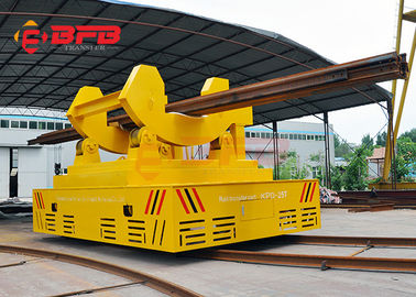 High Temperature Proof Ladle Transfer Trolley Molten Steel Transport