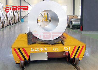 Customized Cart Frame Automated Guided Steerable Transfer Car For Steel Coil