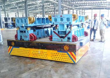 DC Motor Control Industrial Electric Carts , Push Button Operate Heavy Duty Die Carts