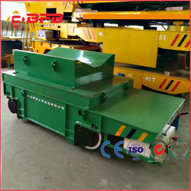 Remote Control Electric Lift Cart , 25T Material Transport Equipment With Operate Platform