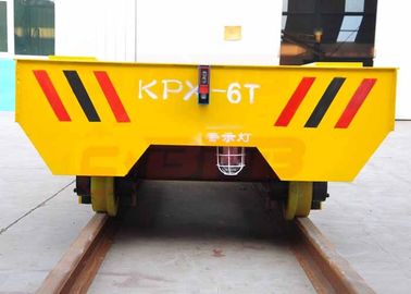 20t flat deck trailerfor container transportation on rails