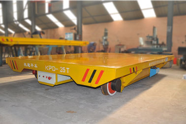 Platform Structure Hydraulic Lifting Transfer Cart Customized Wire Coil Car CE / ISO Certificated