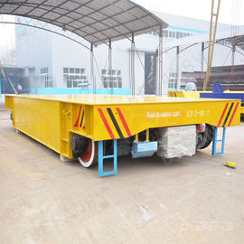 rail transfer car with bar for production assembly line