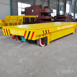 Shipyard 10T Motorized Transfer Trolley With Cable Reel 4000 * 2200 * 600mm Size