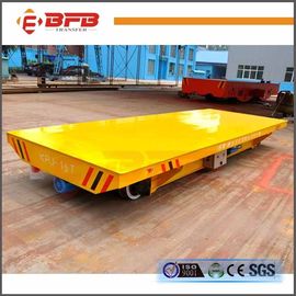 Cement Plant Scissor Lifting Table Track Vehicle For Large Capacity