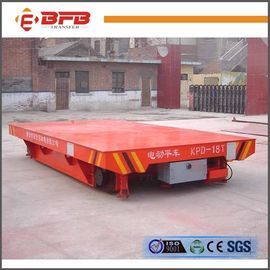 Four Wheels Open Die Transfer Cart , Industrial Material Carts ISO / CE Certificate