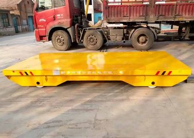 10T Non - Power Industrial Transfer Car , Wooden Box Material Moving Carts