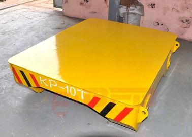 Motorless 25t Forklift Material Transfer Carts On Turning Rails Customised Size