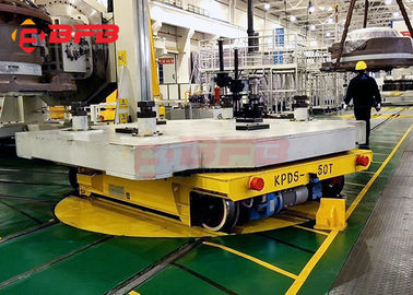 Heavy Duty Material Handling Solutions Cross Rail Transfer Automated Electric Turntable