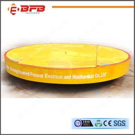 Automated Heavy Duty Electric Turntable , Customized Material Moving Equipment