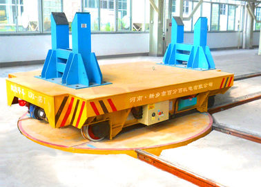 Automated Powered Turntable Heavy Duty Material Handling Carts For Factory Storage