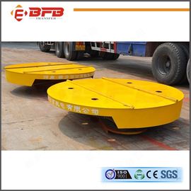 Automated Powered Turntable Heavy Duty Material Handling Carts For Factory Storage