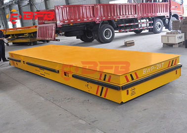 25t mold handling electric trackless car on concrete ground battery power
