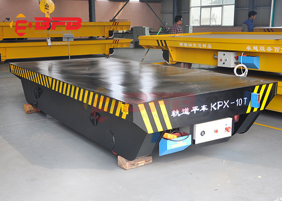 1-500 Ton Heavy Machinery Rail Transfer Cart With Audible Warning Device