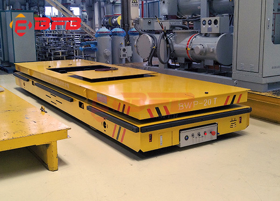 Heat Resistant Automatic Trackless Transfer Cart 1-300T For Material Handling