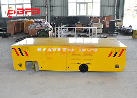 20T Electric Heavy Duty Platform Trolley Flatbed Cargo Transfer