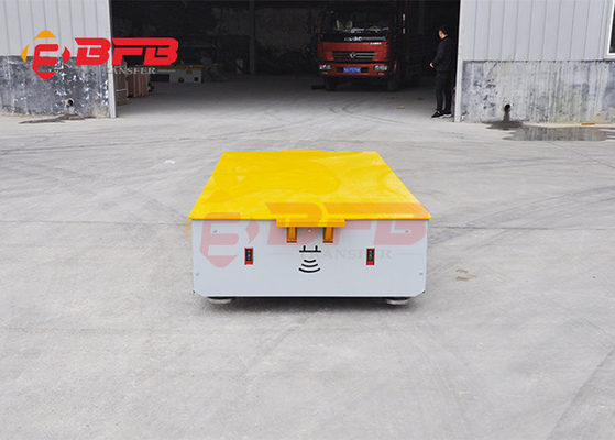 20t Battery Powered Trackless Transfer Cart Heavy Duty Warehouse Transporter