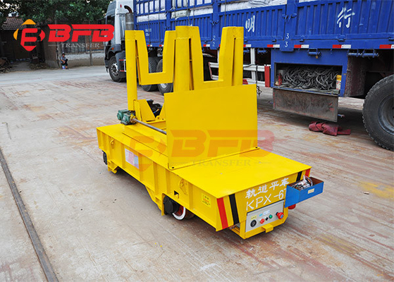 20T Lifting Table Ladle Handling Rail Transfer Cart