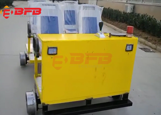 Lithium - Ion Battery Transfer Cart Automatic Rail Detection Vehicle