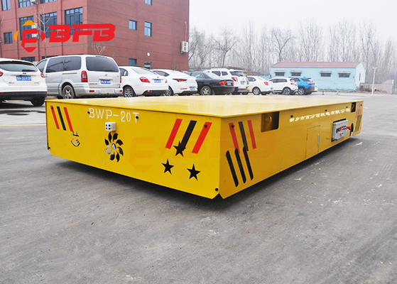 Interbay Motorized 30 Ton Trackless Transfer Trolley