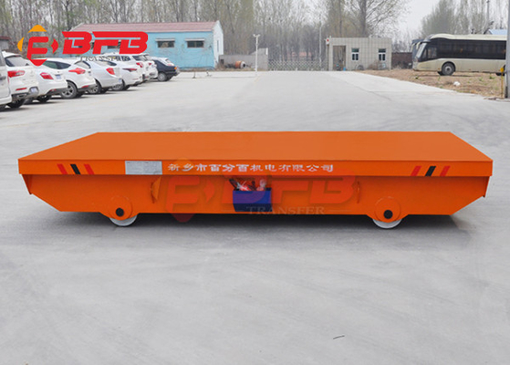 20m/Min Q235 Mould Flatbed Trailer Rail Transfer Cart