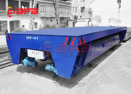 75t Steerable Mold Transfer Cart Q235 Diesel Operated Hand Pendant