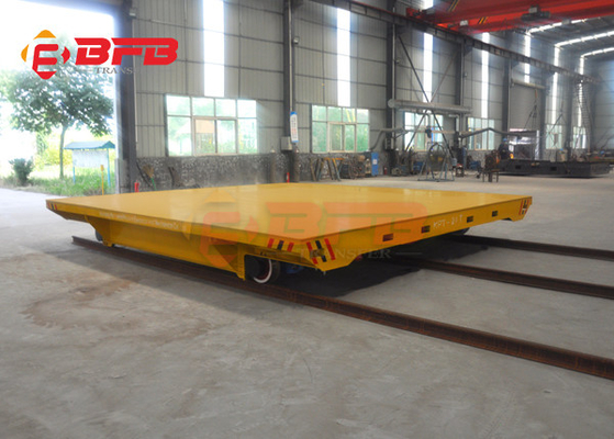 30 Tons Wireless Mould Workshop Rail Transfer Cart