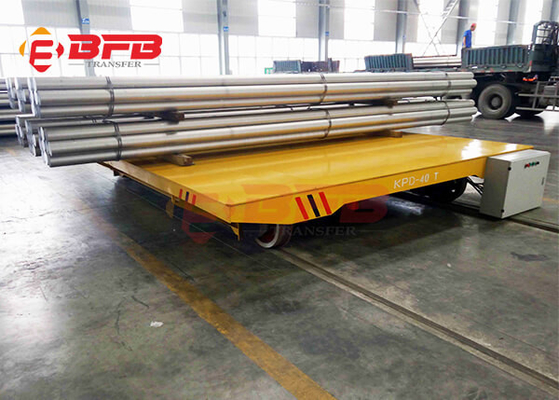 Solid Tyre 35 Ton Battery Trackless Transfer Cart