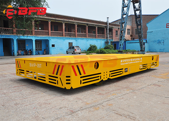SGS Battery Solid Wheels 20m/Min 65T Rail Transfer Cart