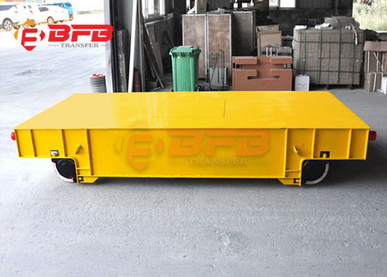 20m/Min Q235 Mould Flatbed Trailer Rail Transfer Cart