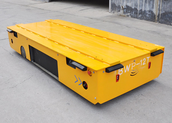 5t Dc Motorized Steel Billets Trackless Transfer Cart