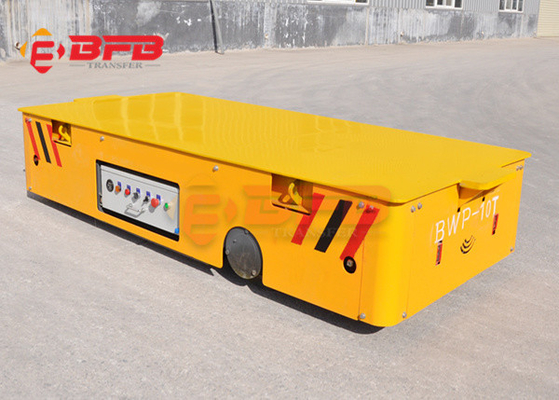 5t Dc Motorized Steel Billets Trackless Transfer Cart