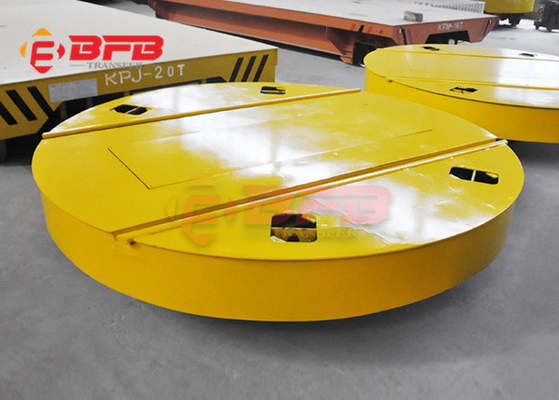 Customized Q235 Material Handling 75t Rotating Turn Table