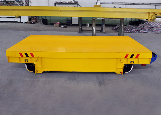 Warehouses Q235 10T Electric Transfer Cart Material Handling