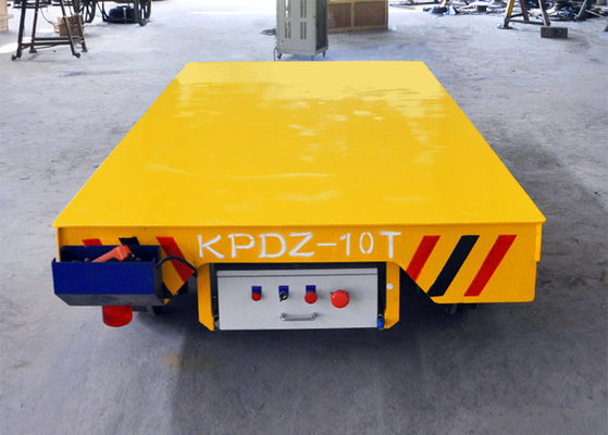 Warehouses Q235 10T Electric Transfer Cart Material Handling