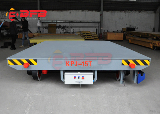 PLC 27 Ton Metallurgic Cable Reel Rail Transfer Trolley