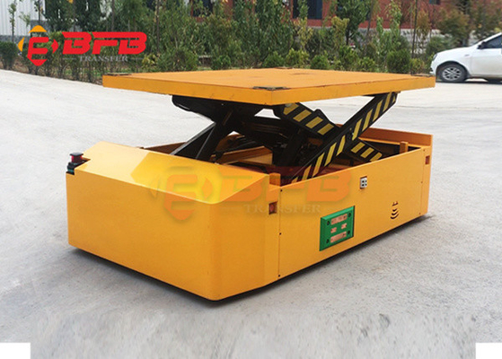 Directional Q235 AGV Trackless Transfer Cart Automated Moving