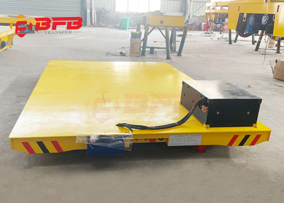 Remote Control Workshop 45mt Battery Transfer Cart Die Mold Loading On Rail Track