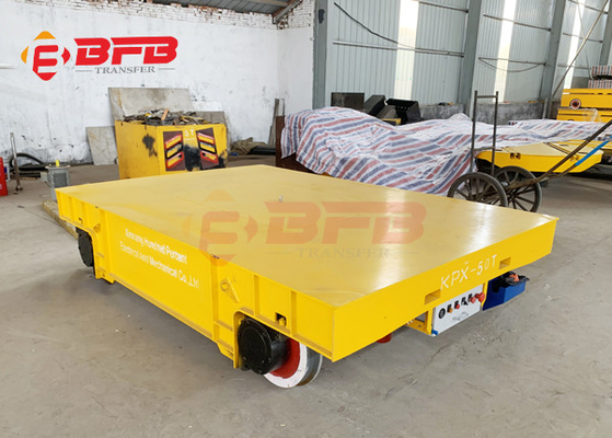 Molten Steel 35T Metal Ladle Transfer Cart For Handling